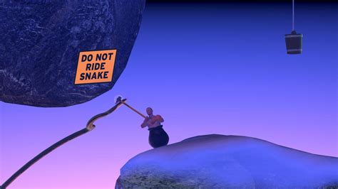 For those who want the secret ending for Getting Over It